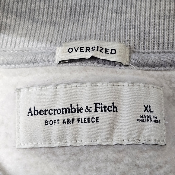 Abercrombie & Fitch XL Oversized Super Soft Westhampton Racquet Club Sweatshirt - Picture 5 of 6